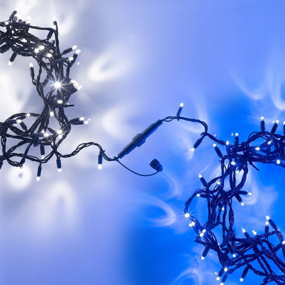 200 Luzes de Natal LED Azuis